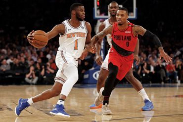 New York Knicks at Portland Trail Blazers