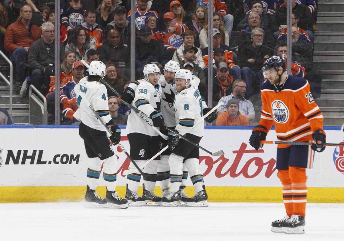 San Jose Sharks vs Edmonton Oilers