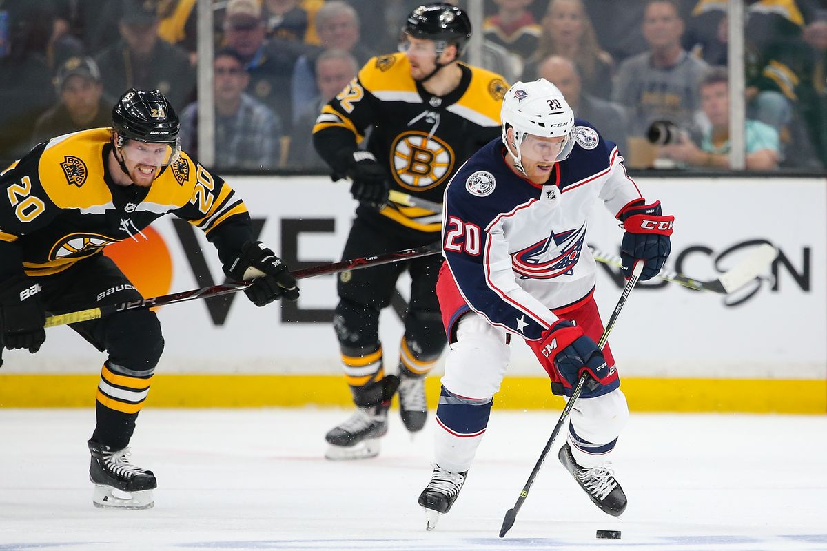 Columbus Blue Jackets vs Boston Bruins