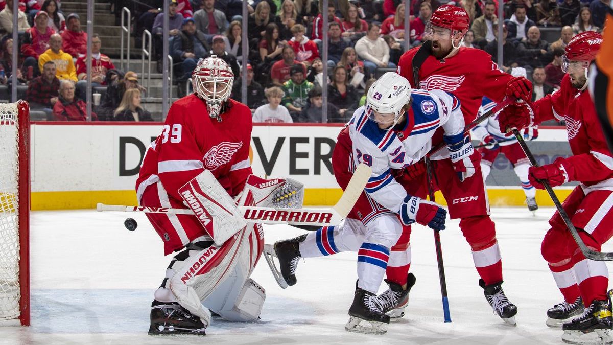 New York Rangers at Detroit Red Wings